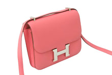 Load image into Gallery viewer, 極美品 HERMES エルメス ショルダーバッグ コンスタンス3ミニ D刻印 エバーカラー ローズアザレ シルバー金具 中古 62689