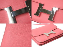 Load image into Gallery viewer, 極美品 HERMES エルメス ショルダーバッグ コンスタンス3ミニ D刻印 エバーカラー ローズアザレ シルバー金具 中古 62689