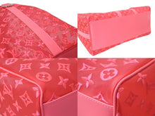 画像をギャラリービューアに読み込む, 未使用 LOUIS VUITTON ルイヴィトン キーポルバンドリエール50 ボストンバッグ バッグ レース ピンク M55267 中古 62690