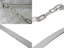 Load image into Gallery viewer, 極美品 LOUIS VUITTON ルイヴィトン ミニソフトトランク ショルダーバッグ M59726 ダミエ・グリッター 22SS シルバー 中古 62691