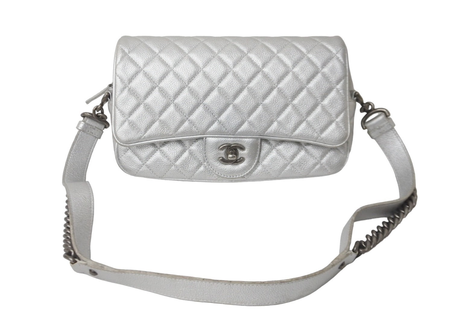 CHANEL シャネル マトラッセ チェーンショルダー ショルダーバッグ 22  