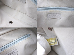 CHANEL シャネル マトラッセ チェーンショルダー ショルダーバッグ 22番台 ラムスキン シルバー シルバー金具 美品 中古 62693