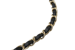極美品 CHANEL シャネル 巾着ミニ チェーンショルダーバッグ ランダム デニム ブラックパープル ゴールド金具 中古 62698