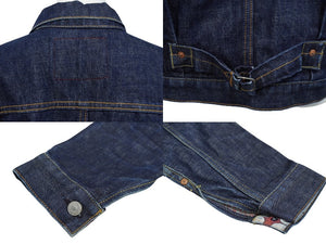 Levi's リーバイス オリジナルフェイク KAWS 直筆サイン入り デニムジャケット シルバー金具 サイズ38 美品 中古 62712