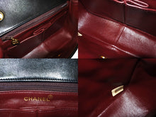 Load image into Gallery viewer, 極美品 CHANEL シャネル ミニマトラッセ20 チェーンショルダーバッグ 1番台 ラムスキン ブラック ゴールド金具 中古 62718