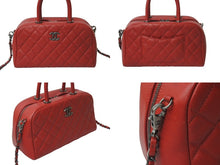 Load image into Gallery viewer, 極美品 CHANEL シャネル トップハンドル 26 2WAY ハンドバッグ 23番台 キャビアスキン レッド ショルダー ココマーク 中古 62723