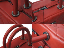 Load image into Gallery viewer, 極美品 CHANEL シャネル トップハンドル 26 2WAY ハンドバッグ 23番台 キャビアスキン レッド ショルダー ココマーク 中古 62723