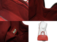Load image into Gallery viewer, 極美品 CHANEL シャネル トップハンドル 26 2WAY ハンドバッグ 23番台 キャビアスキン レッド ショルダー ココマーク 中古 62723