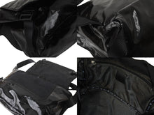 Load image into Gallery viewer, CHANEL シャネル スポーツライン ココマーク ショルダーバッグ 11番台 パテント ナイロン ブラック 美品 中古 62724