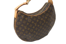 Load image into Gallery viewer, LOUIS VUITTON ルイヴィトン モノグラム クロワッサンGM ワンショルダーバッグ M51511 ブラウン 廃盤 ゴールド金具 美品 中古 62725