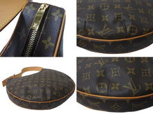 Load image into Gallery viewer, LOUIS VUITTON ルイヴィトン モノグラム クロワッサンGM ワンショルダーバッグ M51511 ブラウン 廃盤 ゴールド金具 美品 中古 62725