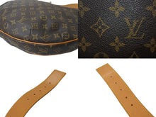 Load image into Gallery viewer, LOUIS VUITTON ルイヴィトン モノグラム クロワッサンGM ワンショルダーバッグ M51511 ブラウン 廃盤 ゴールド金具 美品 中古 62725
