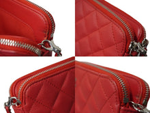 Load image into Gallery viewer, 新品同様 CHANEL シャネル ショルダーバッグ ポシェット ミニミニマトラッセ コットン チェーンショルダー ゴールド金具 中古 62727