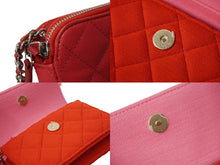 Load image into Gallery viewer, 新品同様 CHANEL シャネル ショルダーバッグ ポシェット ミニミニマトラッセ コットン チェーンショルダー ゴールド金具 中古 62727