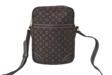Load image into Gallery viewer, LOUIS VUITTON ルイ ヴィトン モノグラムミニラン ダヌーブ エベヌ ショルダーバッグ M95228 ゴールド金具 美品 中古 62729
