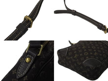 Load image into Gallery viewer, LOUIS VUITTON ルイ ヴィトン モノグラムミニラン ダヌーブ エベヌ ショルダーバッグ M95228 ゴールド金具 美品 中古 62729
