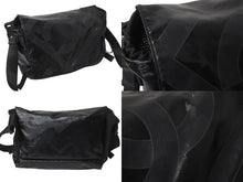 Load image into Gallery viewer, CHANEL シャネル スポーツライン ココマーク ショルダーバッグ 11番台 パテント ナイロン ブラック 良品 中古 62738