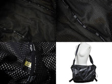 Load image into Gallery viewer, CHANEL シャネル スポーツライン ココマーク ショルダーバッグ 11番台 パテント ナイロン ブラック 良品 中古 62738