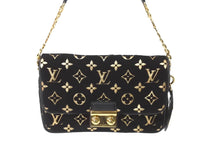 Load image into Gallery viewer, 極美品 LOUIS VUITTON ルイヴィトン ポシェット カリー M93131 ワンショルダーバック 2010年クルーズライン ブラック 中古 62739