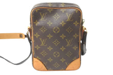 Load image into Gallery viewer, LOUIS VUITTON ルイヴィトン モノグラム ダヌーブPM ショルダーバッグ M45266 ブラウン ゴールド金具 中古 62749