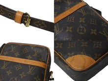 Load image into Gallery viewer, LOUIS VUITTON ルイヴィトン モノグラム ダヌーブPM ショルダーバッグ M45266 ブラウン ゴールド金具 中古 62749