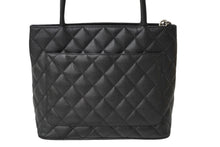 Load image into Gallery viewer, CHANEL シャネル ハンドバッグ 復刻トート キャビアスキン マトラッセ ココマーク 6番台 シルバー金具 美品 中古 62750