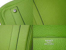 Load image into Gallery viewer, 極美品 激レア HERMES エルメス バーキン40 アップルグリーン トリヨンクレマンス 40cm □G シルバー金具 ハンドバッグ 中古 62751
