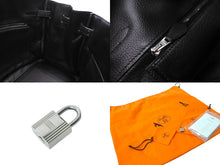 Load image into Gallery viewer, HERMES エルメス ハンドバッグ バーキン 35 ◻︎H刻 シルバー金具 トリヨンクレマンス ブラック 黒 美品 中古 62757