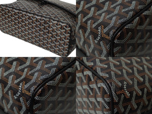 極美品 GOYARD ゴヤール カペシアンMM ショルダーバッグ CAPETIMMLTY01CG01P ブラック シルバー金具 中古 62760