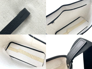 極美品 GOYARD ゴヤール カペシアンMM ショルダーバッグ CAPETIMMLTY01CG01P ブラック シルバー金具 中古 62760