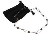 Load image into Gallery viewer, CHROME HEARTS クロムハーツ ネックレス セーフティーピン シルバ−925 全長49.5 重量19g CHクロス 美品 中古 62782
