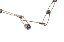 Load image into Gallery viewer, CHROME HEARTS クロムハーツ ネックレス セーフティーピン シルバ−925 全長49.5 重量19g CHクロス 美品 中古 62782