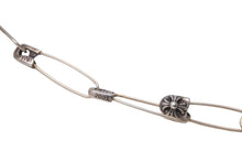 Load image into Gallery viewer, CHROME HEARTS クロムハーツ ネックレス セーフティーピン シルバ−925 全長49.5 重量19g CHクロス 美品 中古 62782