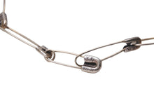 Load image into Gallery viewer, CHROME HEARTS クロムハーツ ネックレス セーフティーピン シルバ−925 全長49.5 重量19g CHクロス 美品 中古 62782