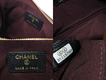 Load image into Gallery viewer, CHANEL シャネル マトラッセ ミニポーチ 31番台 A82365 キャビアスキン グレインドカーフ ブラック ゴールド金具 美品 中古 66279