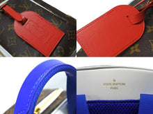 画像をギャラリービューアに読み込む, 極美品 LOUISVUITTON ルイ ビー シルエット × NBA エヌエー バックパックNV リュック M45581 モノグラム ブラウン ブルー ホワイト 中古 4b006279 