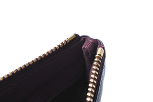 CHANEL シャネル マトラッセ ミニポーチ 31番台 A82365 キャビアスキン グレインドカーフ ブラック ゴールド金具 美品 中古 66279