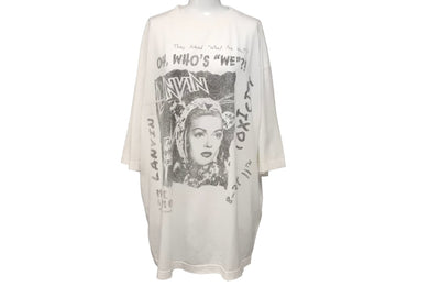 極美品 24SS ランバン × フューチャー LANVIN × Future Tシャツ カットソー トップス 半袖 コットン RU-TS0026-J120-P24 サイズ2XL 黒 Lanvin x Future Layered Cotton T-shirt | White | FARFETCH