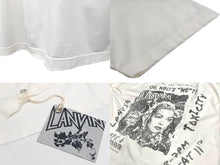 Load image into Gallery viewer, 極美品 LANVIN ランバン Futureコラボ 半袖Ｔシャツ RU-TS0026-J117-P24-074 ホワイト サイズL 中古 62790