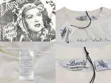 Load image into Gallery viewer, 極美品 LANVIN ランバン Futureコラボ 半袖Ｔシャツ RU-TS0026-J117-P24-074 ホワイト サイズL 中古 62790