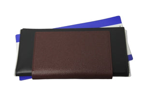 新品未使用品 BALENCIAGA バレンシアガ パスポートロングウォレット2チケット 7877772AA3R6027 ホワイト ブラック ブルー 62794