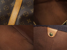 Load image into Gallery viewer, LOUIS VUITTON ルイヴィトン モノグラム キーポルバンドリエール 50 M41416 ボストンバッグ ブラウン 良品 中古 62801