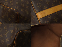 Load image into Gallery viewer, LOUIS VUITTON ルイヴィトン モノグラム キーポルバンドリエール 50 M41416 ボストンバッグ ブラウン 良品 中古 62801
