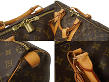 Load image into Gallery viewer, LOUIS VUITTON ルイヴィトン モノグラム キーポル50 ボストンバッグ ブラウン M41426 旅行バッグ ロゴ 美品 中古 62803