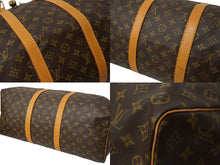 Load image into Gallery viewer, LOUIS VUITTON ルイヴィトン モノグラム キーポル50 ボストンバッグ ブラウン M41426 旅行バッグ ロゴ 美品 中古 62803