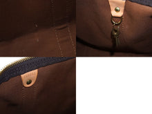 Load image into Gallery viewer, LOUIS VUITTON ルイヴィトン キーポル 55 ボストンバッグ モノグラムキャンバス M41424 ブラウン PVC ヌメ革 良品 中古 62805
