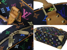 Load image into Gallery viewer, LOUIS VUITTON ルイヴィトン ハンドバッグ トゥルーヴィル ブラック M92662 マルチカラー ゴールド金具 美品 中古 62808
