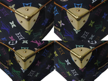 Load image into Gallery viewer, LOUIS VUITTON ルイヴィトン ハンドバッグ トゥルーヴィル ブラック M92662 マルチカラー ゴールド金具 美品 中古 62808