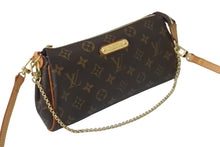 Load image into Gallery viewer, LOUIS VUITTON ルイヴィトン モノグラム エヴァ ショルダーバッグ M95567 ブラウン ロゴ アクセサリーポーチ 美品 中古 62813