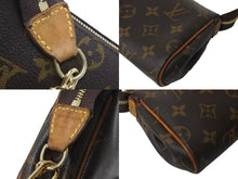 Load image into Gallery viewer, LOUIS VUITTON ルイヴィトン モノグラム エヴァ ショルダーバッグ M95567 ブラウン ロゴ アクセサリーポーチ 美品 中古 62813